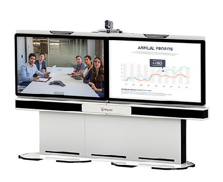 visio conference polycom real presence medialign