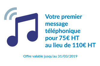 offre message telephonique